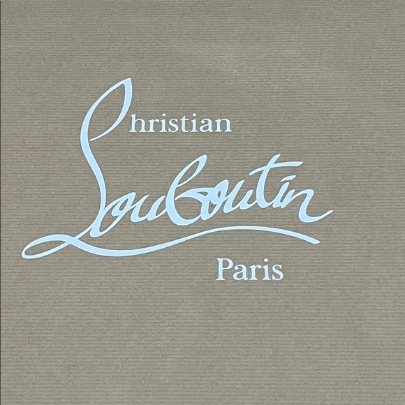 Christian Louboutin Boot Box, 2 Dust Bags & Embossed Tissue - Picture 3 of 10